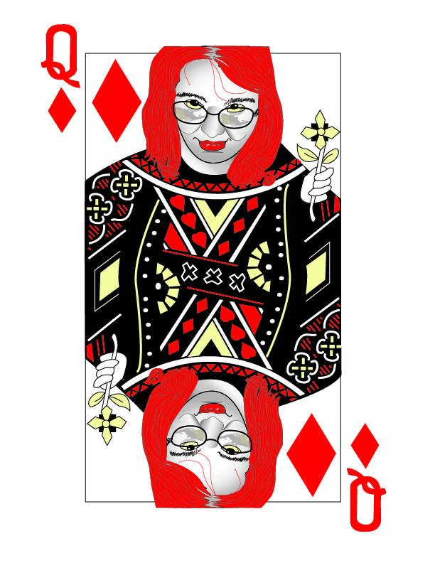 Playing card illustration